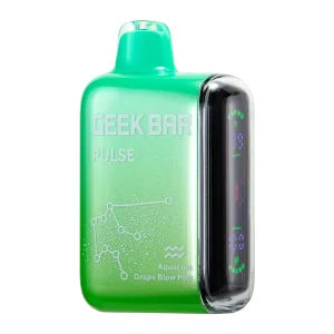 Geek Bar Pulse 15000 Puffs Disposable Vape - Aquarius Grape Blow Pop