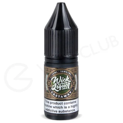Castaway Shattered Nic Salt E-Liquid by Wick Liquor