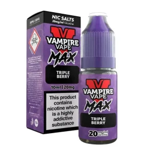 Vampire Vape Max Triple Berry 10ml Nic Salts