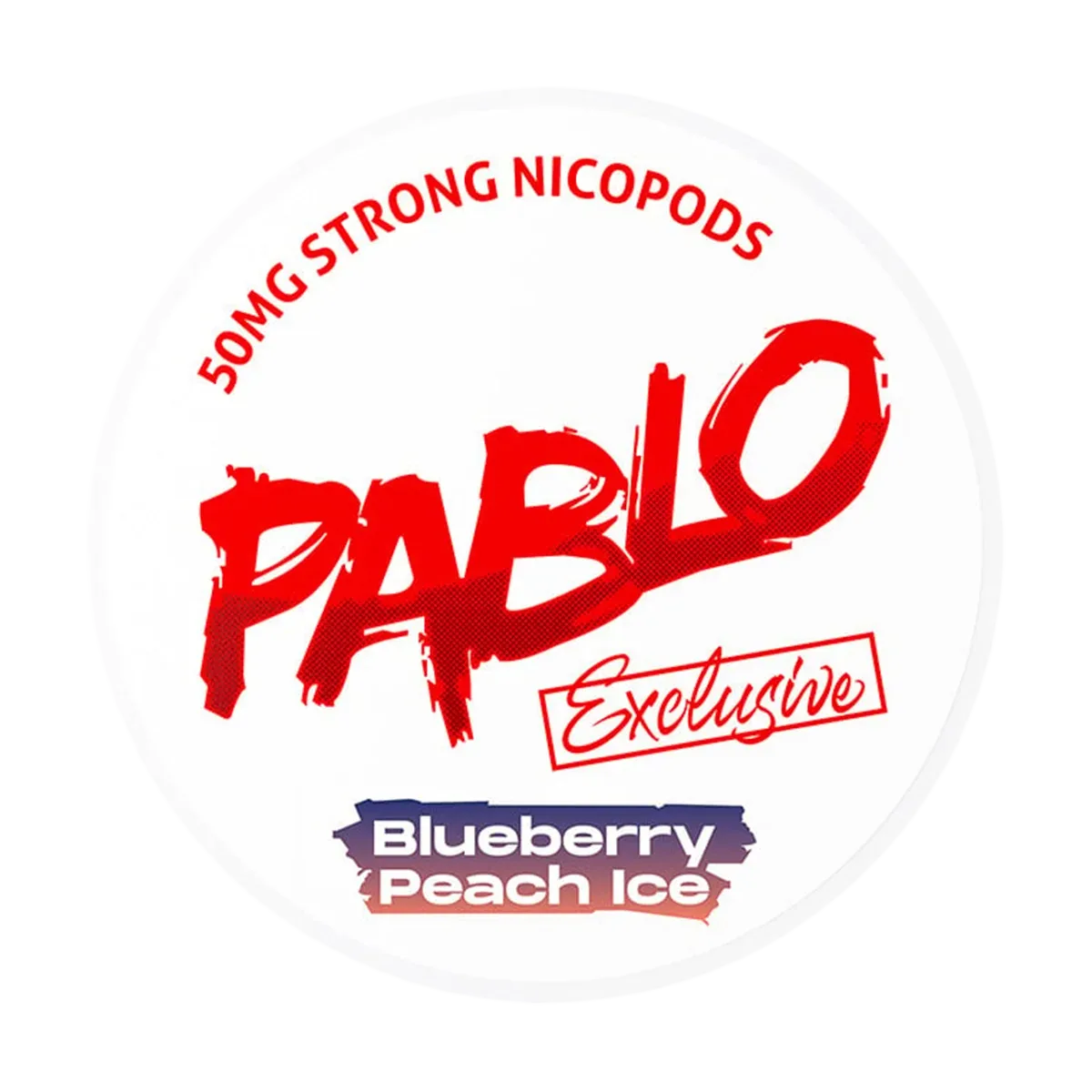 Blueberry Peach Ice Pablo Nicotine Pouches