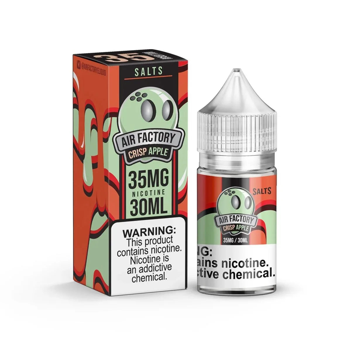 Air Factory Salts - Crisp Apple - Image 2