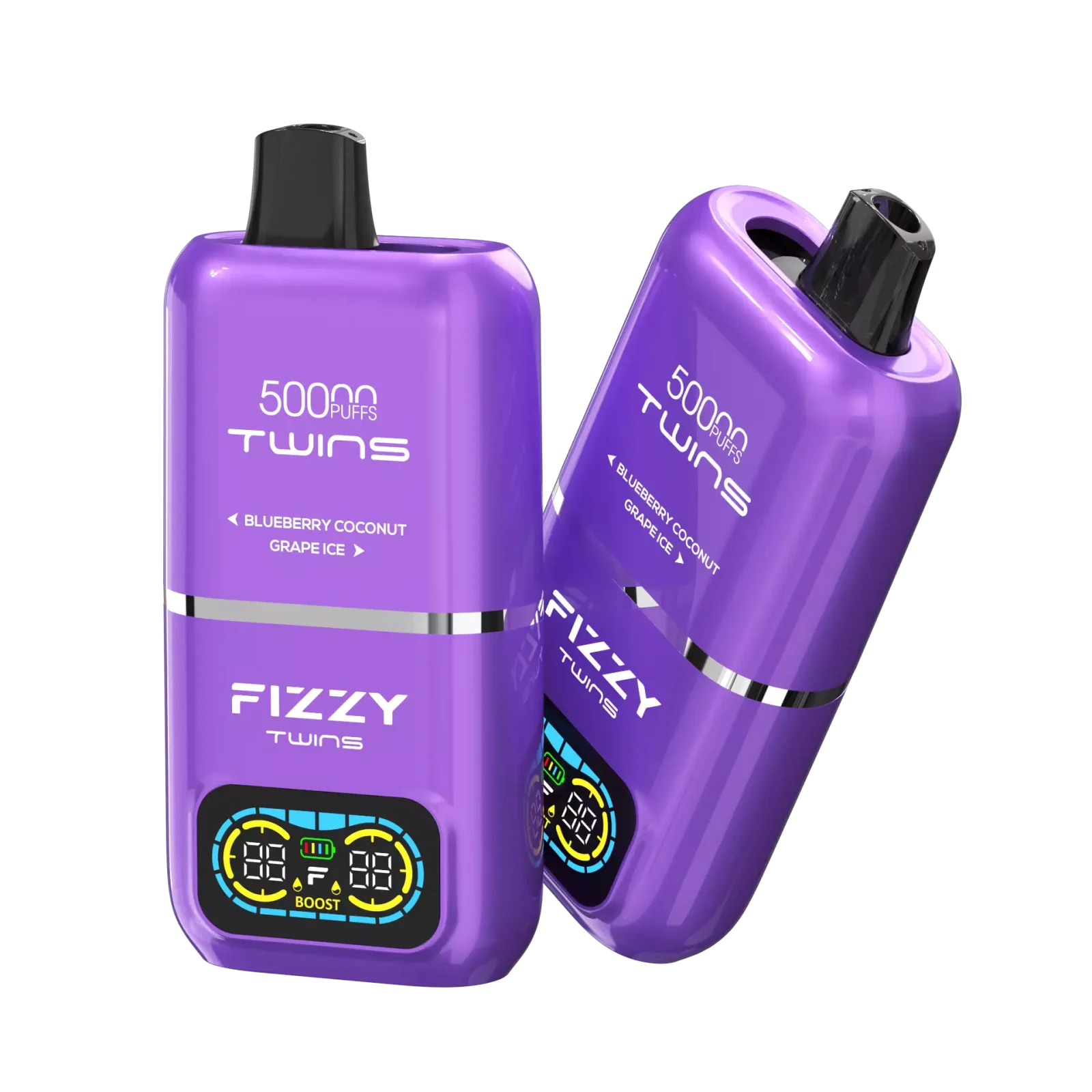 Fizzy Twins 50000 Puffs Dual Taste Tank Disposable Vapes - Image 2