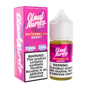 Watermelon Berry – Cloud Nurdz Salts – 30mL