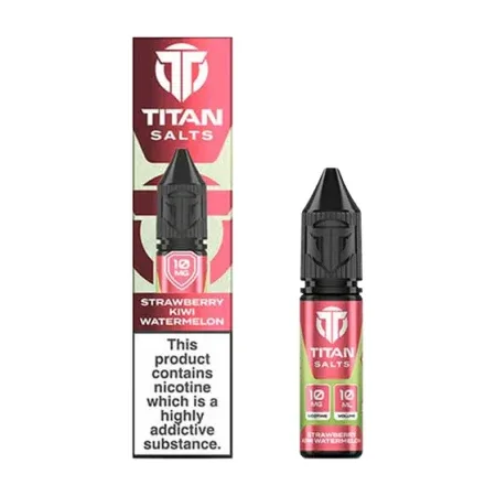 Strawberry Kiwi Watermelon Nic Salt by Titan – Juicy, Fresh, and Packed with Flavour