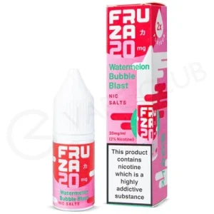 Watermelon Bubble Blast Nic Salt E-Liquid by Fruza