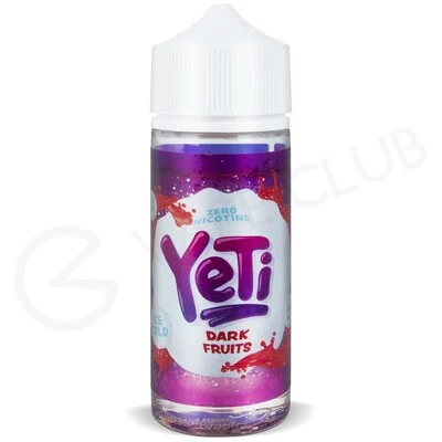 Dark Fruit Shortfill E-Liquid by Yeti Ice 100ml