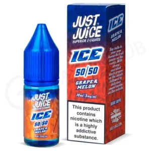 Grape & Melon E-Liquid by Just Juice Ice 50/50