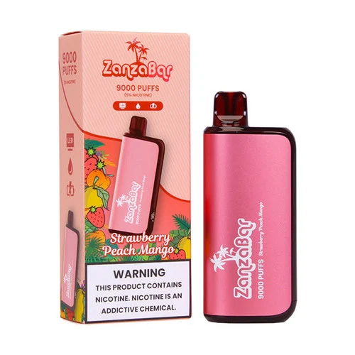Strawberry Peach Mango – Zanza Bar 9000