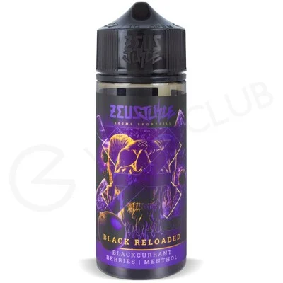 Black Reloaded Shortfill E-Liquid by Zeus Juice 100ml