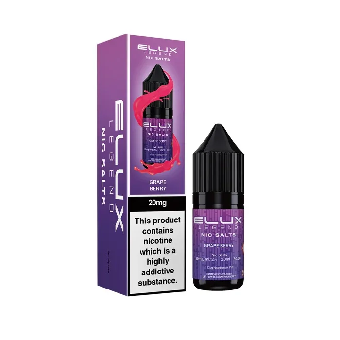Grape Berry 10ml Nic Salt by Elux Legend