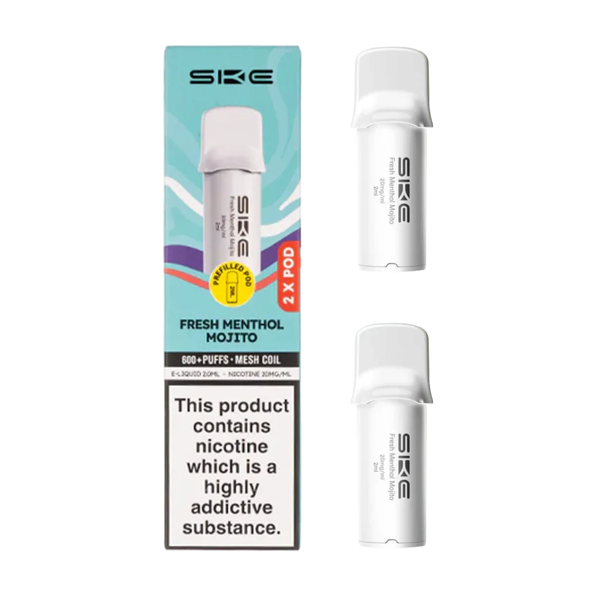 Fresh Menthol Mojito SKE 600 Pro Pods