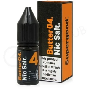 Butter 04 Nic Salt E-Liquid by Supergood