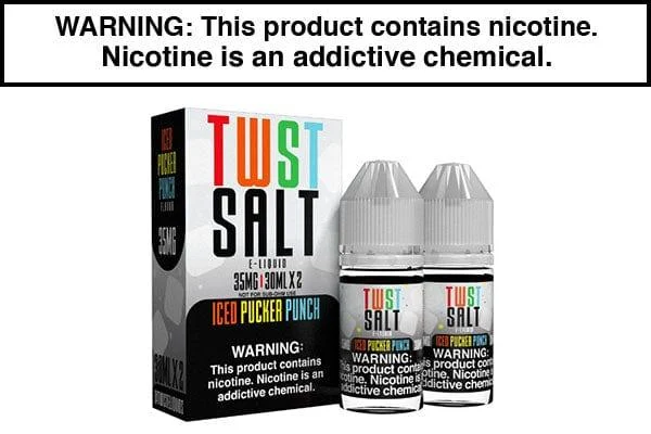 ICED PUCKER PUNCH BY TWIST SALT 60ML