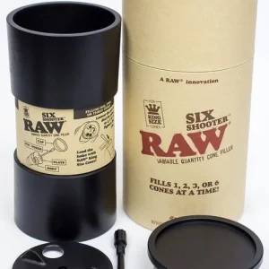RAW six shooter for King size cones