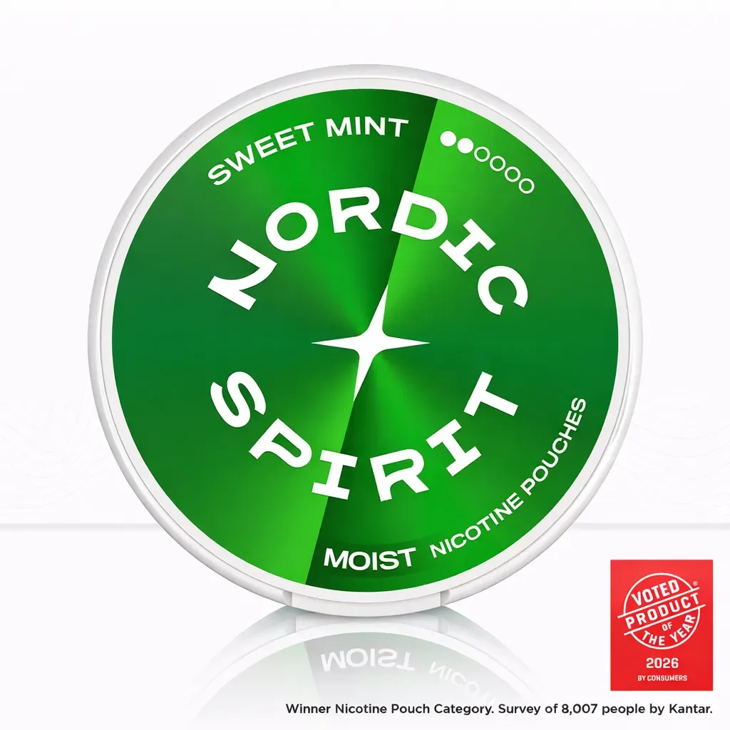 Sweet Mint Nordic Spirit Nicotine Pouch