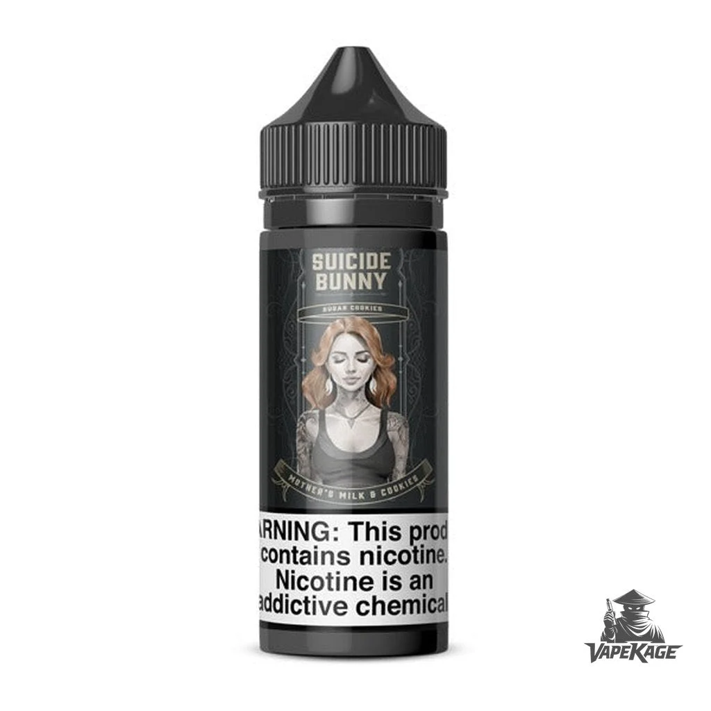 Mother’s Milk and Cookies — Suicide Bunny 120mL Freebase