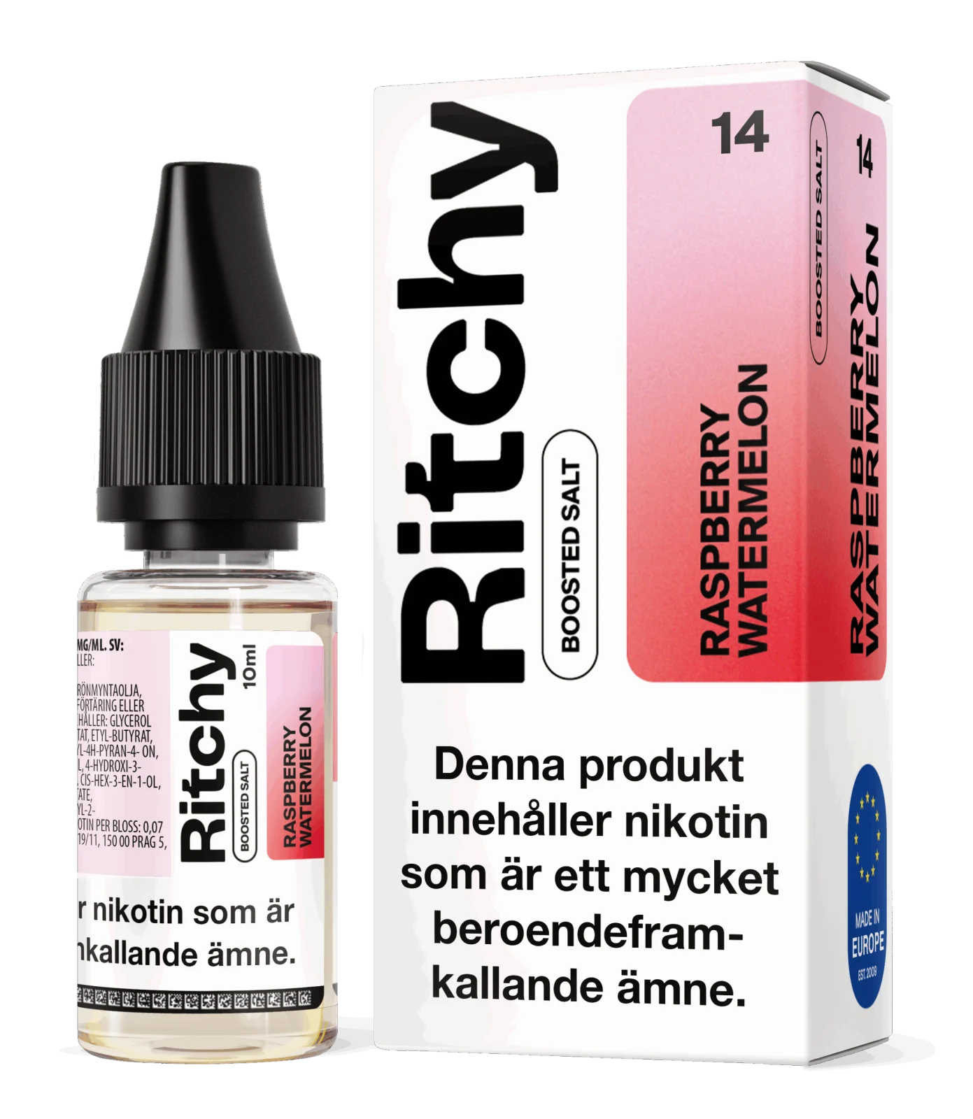 Ritchy Salt – Raspberry Watermelon (10 ml, 14 mg Nikotinsalt)