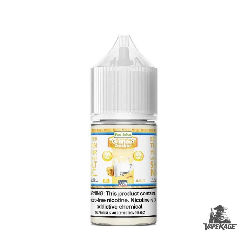 Graham Cracker — Pod Juice 30mL Nic Salt