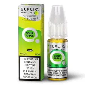 Sour Apple by Elfliq Nic Salts