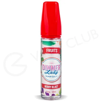 Berry Blast Shortfill E-Liquid by Dinner Lady Fruits 50ml