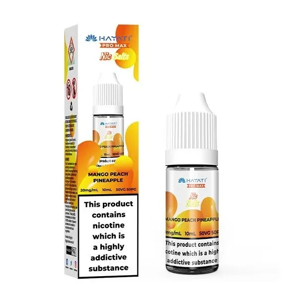 Hayati Pro Max Nic Salt Mango Peach Pineapple 10ml E-Liquid