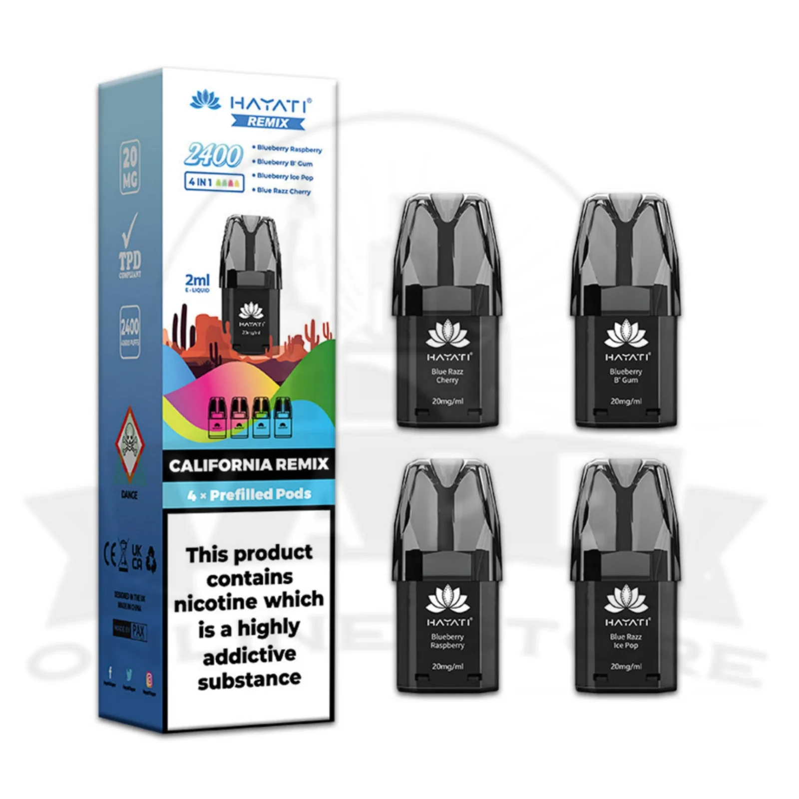 Hayati Remix 2400 Puffs Replacement Pods - Image 2