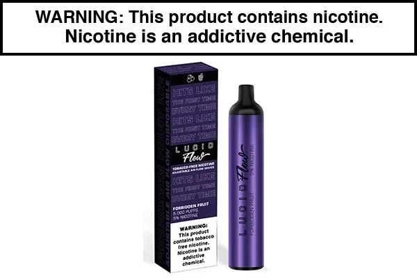LUCID FLOW DISPOSABLE VAPE 16.7ML – 5000 PUFFS - Image 2
