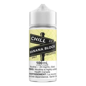 Chill St. 100mL Salts - Banana Block