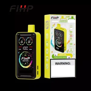 FIHP 36000 36K Puffs Double Tastes Disposable Vape Dual Mesh Coil Full LED Display Wholesale