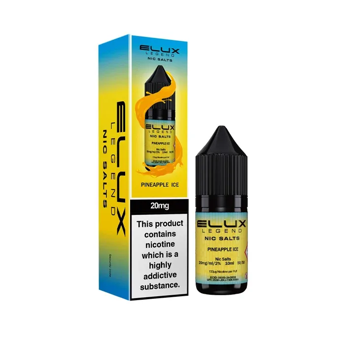 Pineapple Ice 10ml Nic Salt by Elux Legend