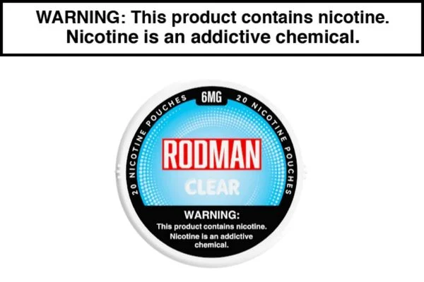 RODMAN DRY+ NICOTINE POUCHES