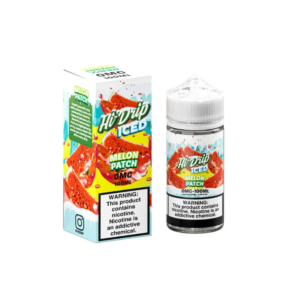 Hi-Drip Melon Patch E-Liquid 100mL - Image 2