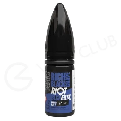 Rich Black Grape E-Liquid by Riot Salt Black Edition