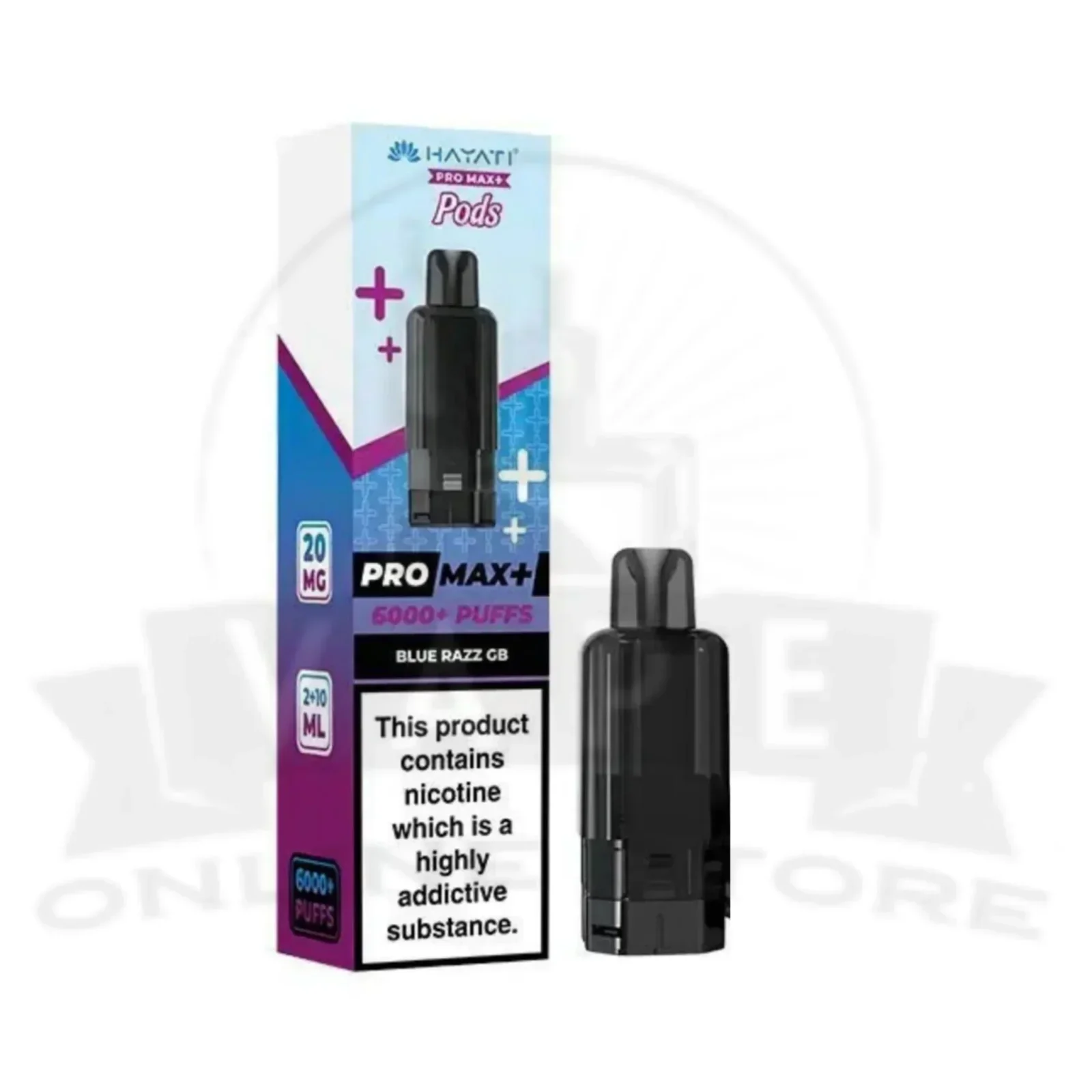 Blue Razz GB Hayati Pro Max Plus 6000 Refill Pods