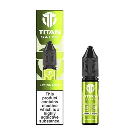 Lemon Lime Nic Salt by Titan – Sharp, Sweet, and Seriously Refreshing