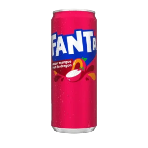 Fanta Saveur mangue fruit du dragon 330ml