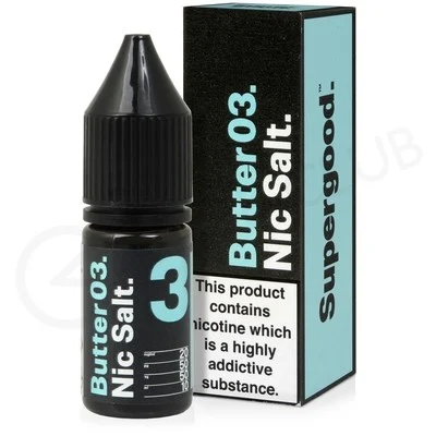 Butter 03 Nic Salt E-Liquid by Supergood