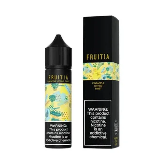Fruitia Pineapple Citrus Twist E-Liquid 60ml - Image 2