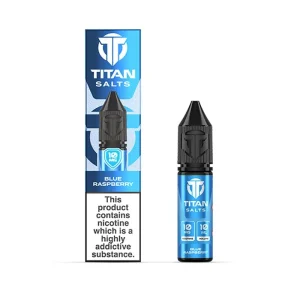Blue Raspberry 10ml Nicotine Salt by Titan Salts