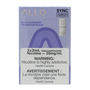 Allo Sync Pod Blue Raspberry 20mg 3/Pk