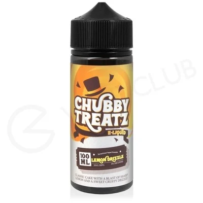 Lemon Drizzle Shortfill E-Liquid by Chubby Treatz 100ml