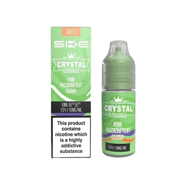 SKE Crystal Nic Salt - Kiwi Passionfruit Guava