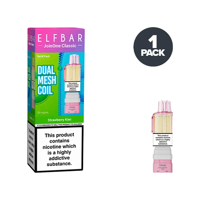 Strawberry Kiwi Elf Bar JoinOne Refill Pack