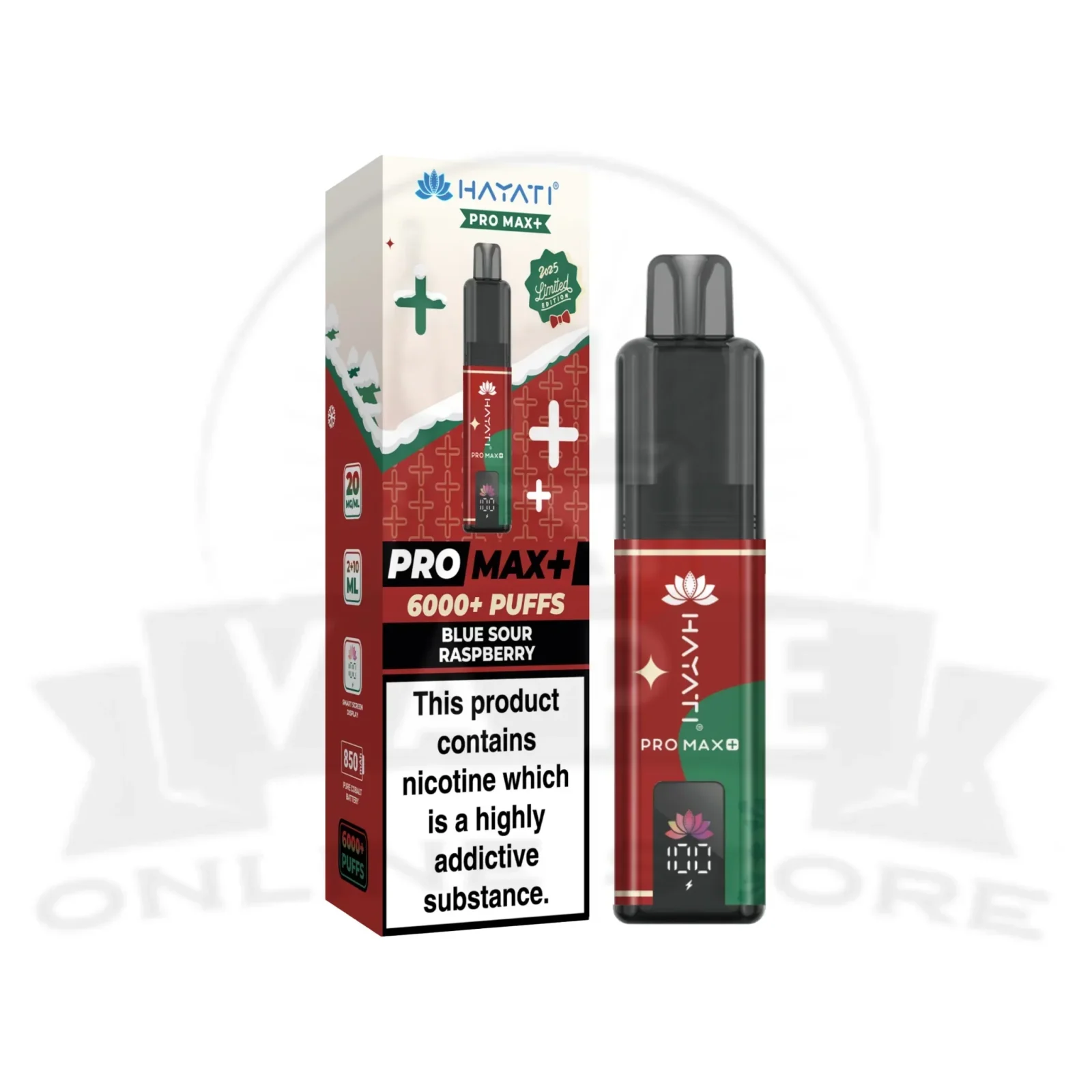 Hayati Pro Max Plus 6000 Puffs Kit Christmas Edition - Image 2