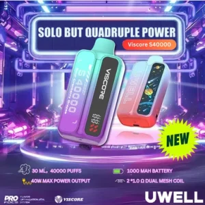 UWELL VISCORE 40,000 PUFFS DISPOSABLE VAPE