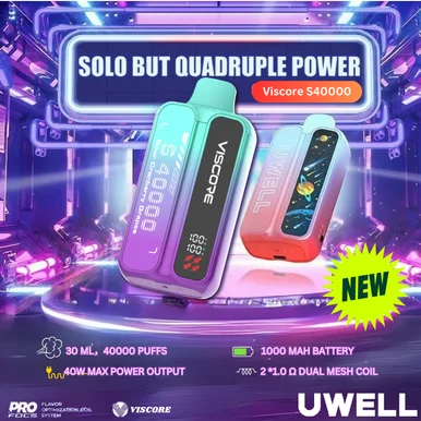 UWELL VISCORE 40,000 PUFFS DISPOSABLE VAPE