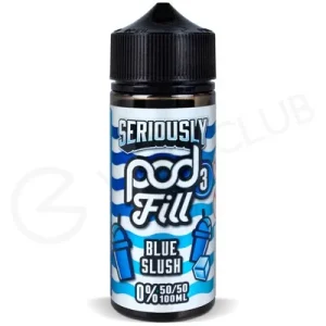 Blue Slush Shortfill E-Liquid by Seriously Pod Fill 3 100ml