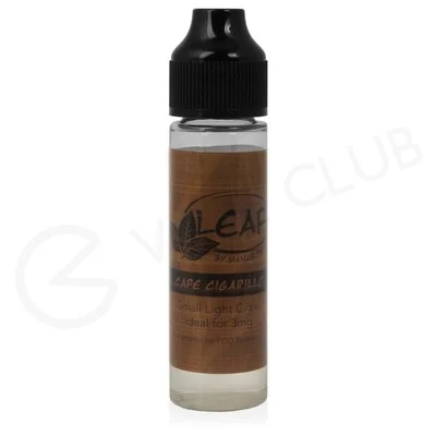 Cafe Cigarillo Shortfill E-Liquid by Manabush Leaf Range