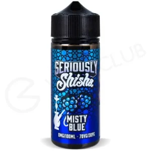 Misty Blue Shortfill E-Liquid by Seriously Shisha 100ml