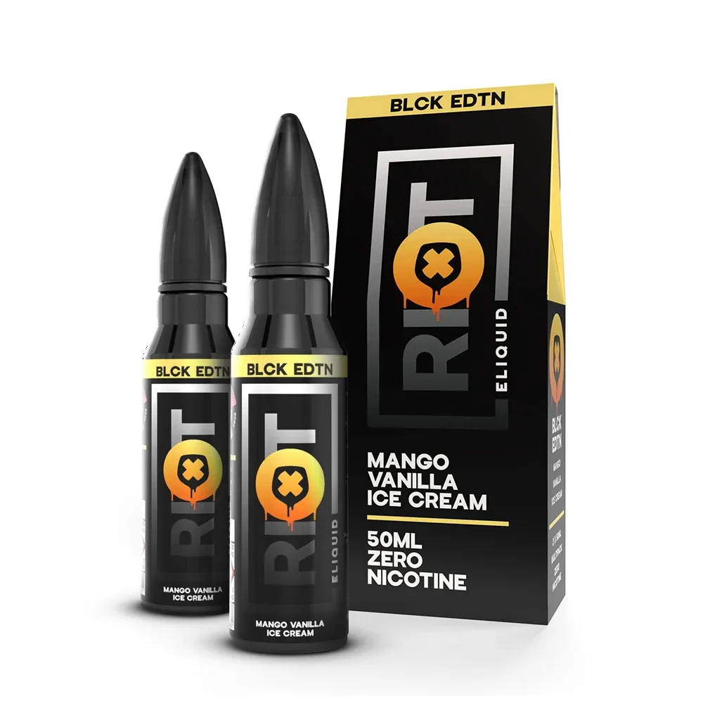 Riot Squad - 2 x 50ml Multi Packs - Mango Vanilla Ice Cream